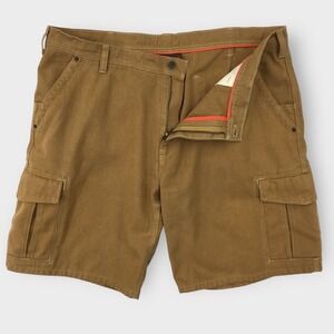 Patagonia Hemp Cargo Shorts 44‎ Mens Iron Forge Canvas 11" Inseam Brown